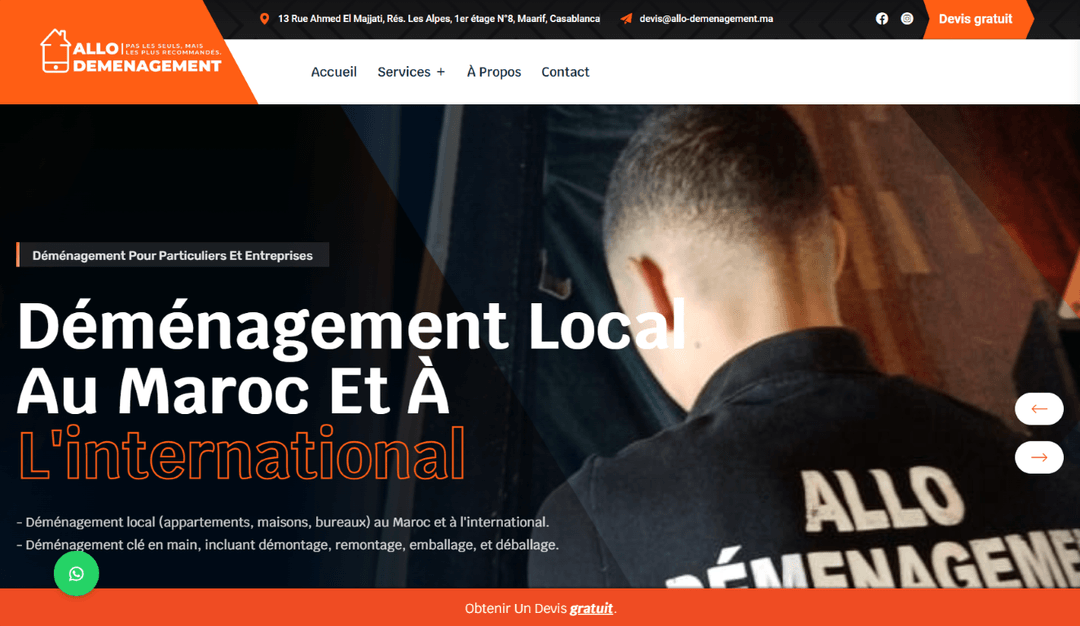 Déménagement National et Internationale