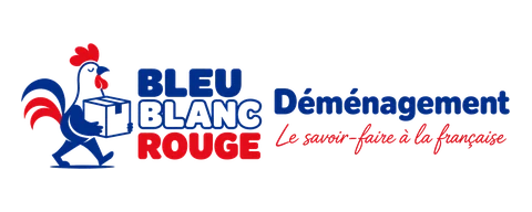 Logo Bleu Blanc Rouge Déménagement, client de Yo Digital Space