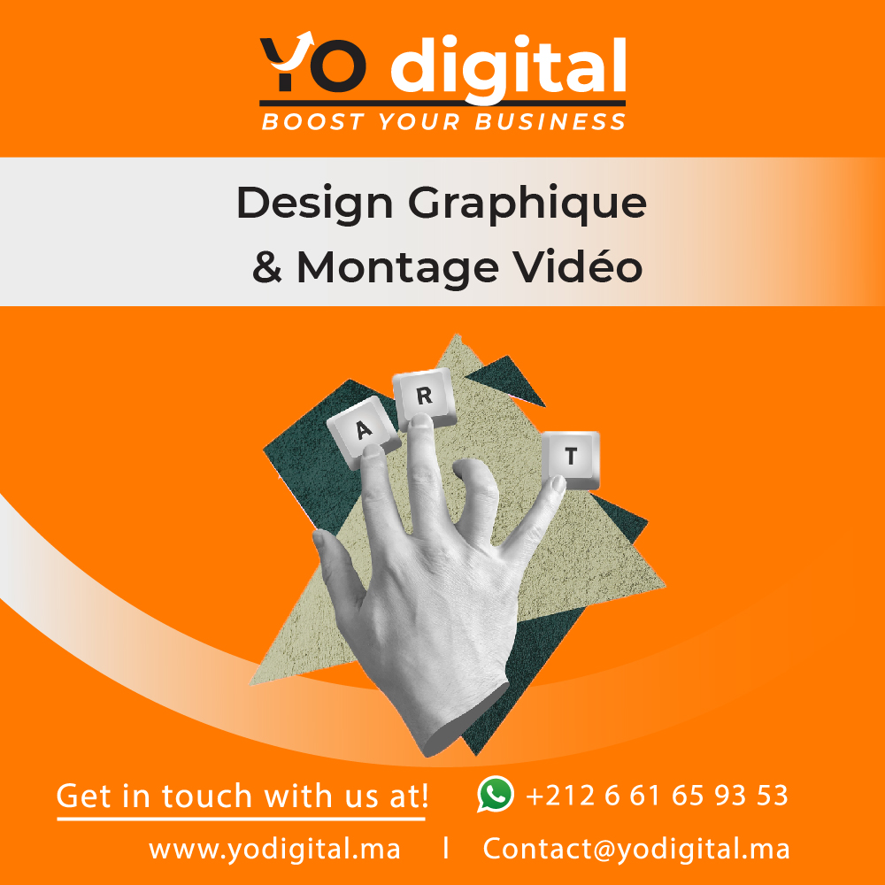 Yo Digital : Votre Agence de Marketing Digital à Fès graphic designer